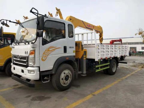點擊查看詳細信息<br>標題：5噸重汽豪曼隨車吊 閱讀次數：2025