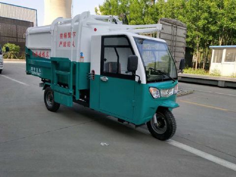 點擊查看詳細(xì)信息<br>標(biāo)題：掛桶式電動三輪垃圾車 閱讀次數(shù)：2137