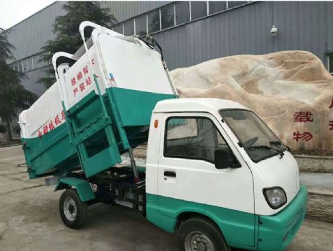 點擊查看詳細(xì)信息<br>標(biāo)題：自卸式電動四輪垃圾車 閱讀次數(shù)：1866